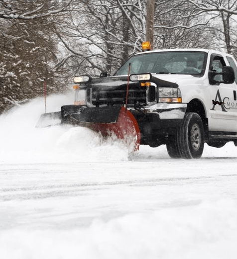 Snow Removal by Automated Plow Truck