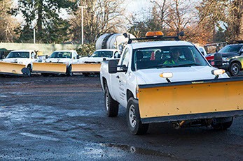 We have more snow plows and winter service machines than anybody